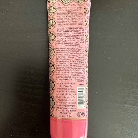 Sabon Hand Cream Rose Tea - Picture 2 of 3